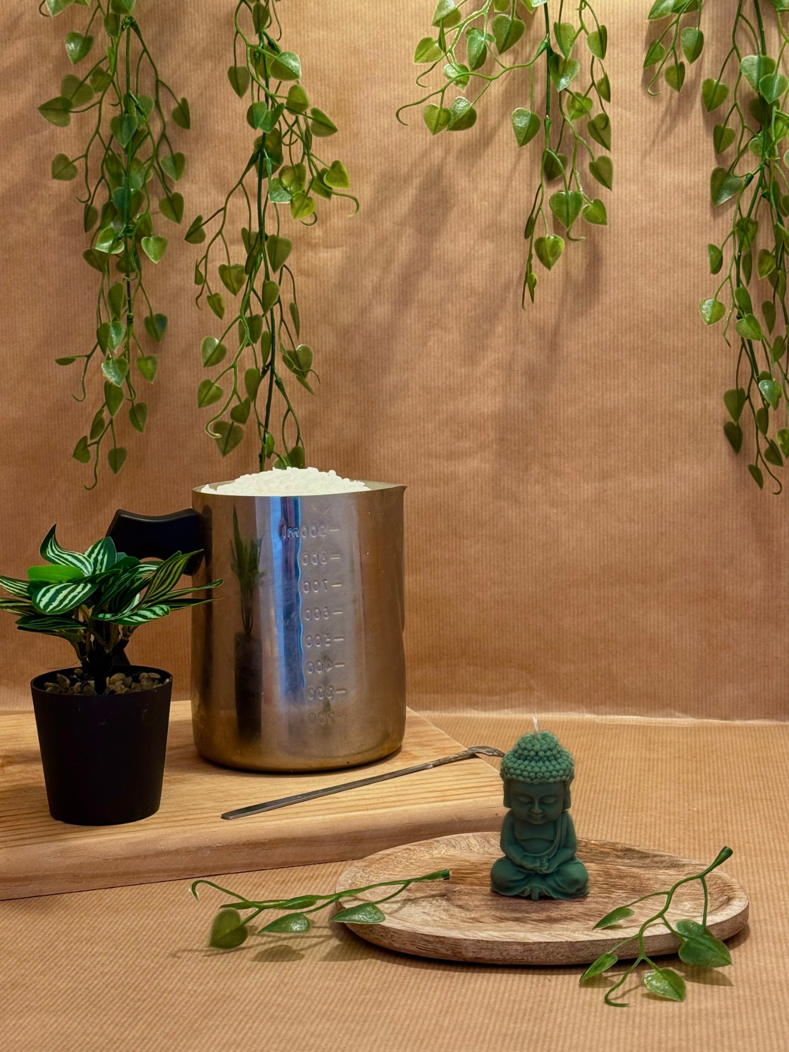 Bougie Bouddhas méditation 🧘